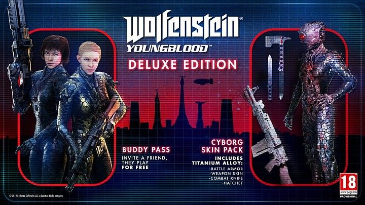 Wolfenstein: Youngblood wird in zwei Versionen verkauft - Standard und Deluxe Edition - Wolfenstein Youngblood Guide