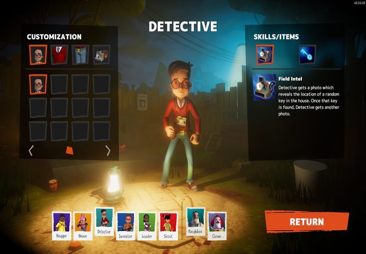 Detektiv bietet 2 Fähigkeiten - Charakterklassen | Geheime Nachbarn - Grundlagen - Geheime Nachbarn Guide