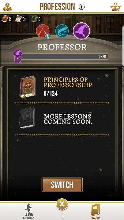 Diese Klasse wird von Professor McGonagall vertreten - Berufe in Harry Potter Wizards Unite - Grundlagen - Harry Potter Wizards Unite Guide