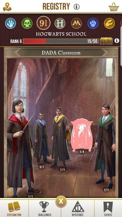 DADA Classroom - Registrierung und magische Kreaturen in Harry Potter Wizards Unite - Grundlagen - Harry Potter Wizards Unite Guide