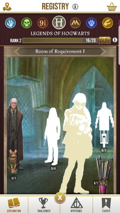 Raum der Anforderungen I - Registrierung und magische Kreaturen in Harry Potter Wizards Unite - Grundlagen - Harry Potter Wizards Unite Guide