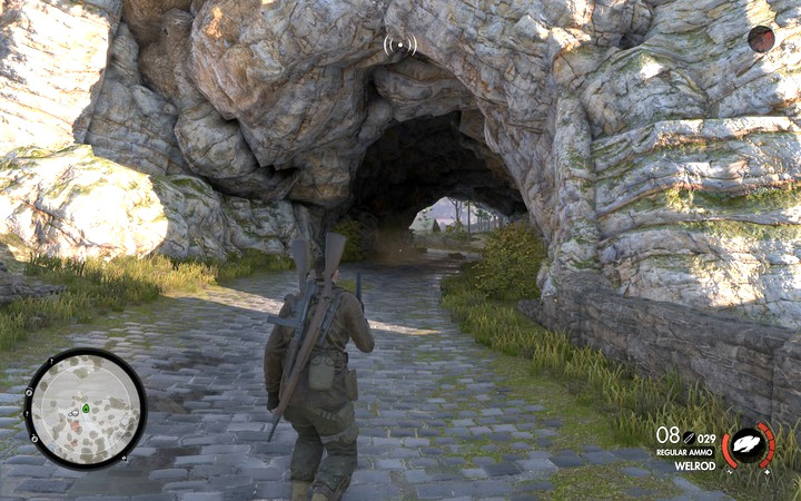 In der ersten Höhle gibt es keine Feinde Mission 1 San Celini Island in Sniper Elite 4 - Mission 1: San Celini Island - Sniper Elite 4 - Spielanleitung