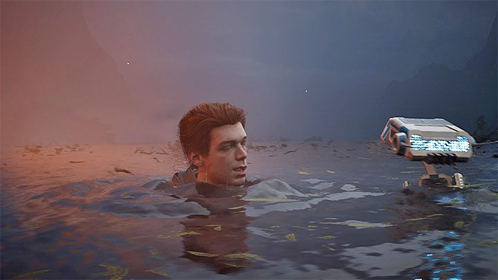 Ja, Cal kann schwimmen und fallen oder ins Wasser gehen, ohne dass dein Charakter plötzlich stirbt - Star Wars Jedi Fallen Order Guide