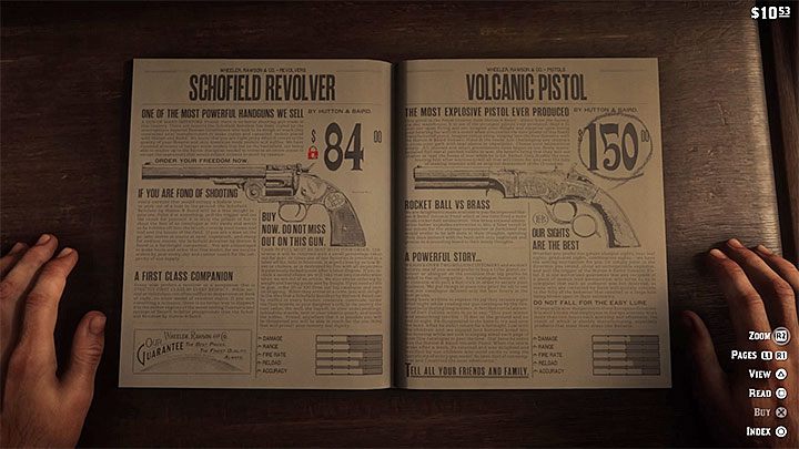 Pistolen sind eine der wichtigsten Waffen im Spiel - Die besten Waffen in Red Dead Redemption 2 - Grundlegende Informationen zum Spiel - Red Dead Redemption 2 Guide