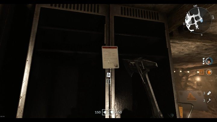Sie finden diese Notiz an einem Metallregal in der U-Bahn angebracht - Geheimnisse und Sammlerstücke in Katakomben | Wolfenstein Youngblood - Sammlerstücke und Geheimnisse - Wolfenstein Youngblood Guide