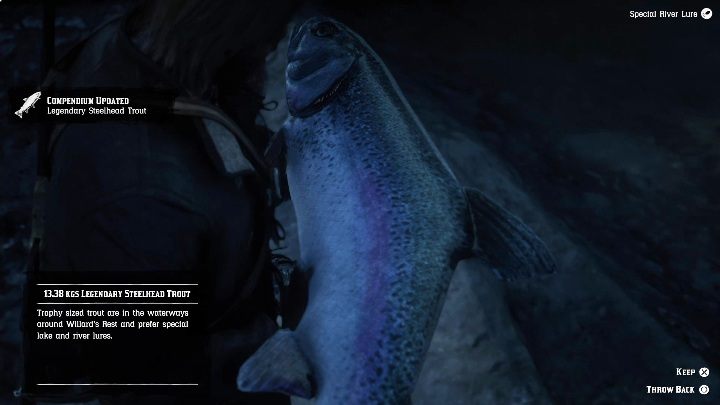 2 - Legendärer Steelhead Forellenfisch in RDR2 - Legendärer Fisch - Red Dead Redemption 2 Guide