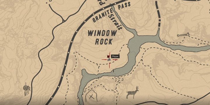 The Ancient Tomahawk befindet sich in der Nähe der Calumet-Schlucht - Einzigartige Gegenstände Red Dead Redemption 2 - Geheimnisse und Sammlerstücke - Red Dead Redemption 2 Guide