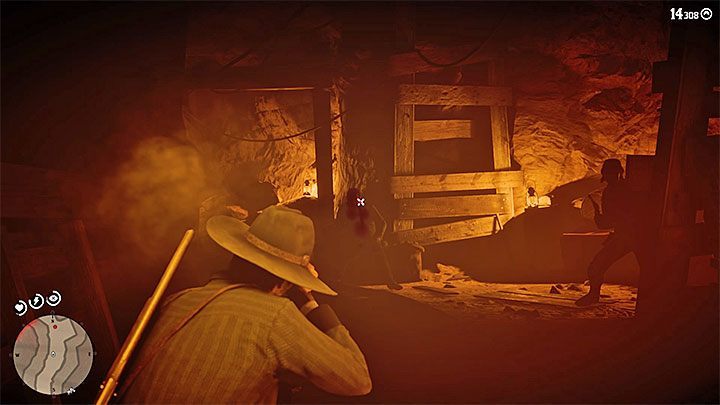 Nachdem Sie das Gebiet geräumt haben, betreten Sie die Mine - Esteban Cortez - Kopfgeldjagd-Missionen in RDR2 - Tumbleweed - Red Dead Redemption 2 Guide