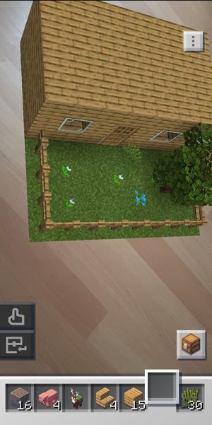 Bauplatten haben eine begrenzte Baufläche. - Build-Modus in Minecraft Earth - Spielmodi - Minecraft Earth Guide