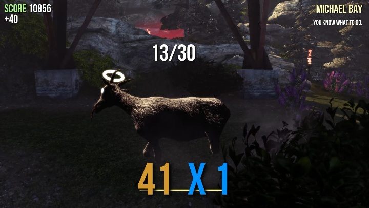 In der Nähe des Pentagramms befindet sich ein Metallturm - Ziegenstatuen in Goat Simulator - Basics - Goat Simulator Guide