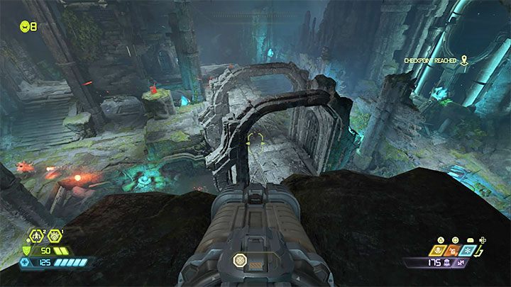 Das dämonische Gefängnis befindet sich an Bord der Fortress of Doom, einem sicheren Haus, das zwischen den Hauptmissionen des Spiels besucht wurde - Doom Eternal: Starttipps und Leitfaden - Grundlagen - Doom Eternal Guide