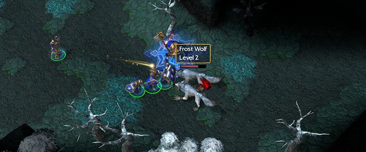 Unterwegs begegnen Sie Wölfen und Trollen - The Shores of Northrend | Warcraft III Reforged Walkthrough - Human Campaign - Warcraft III Reforged Guide