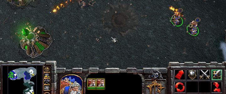 Die Mörserteams haben eine größere Reichweite als feindliche Wachtürme und fügen allen Befestigungen und Gebäuden des Feindes zusätzlichen Schaden zu. - Die Ufer von Nordend | Warcraft III Reforged Walkthrough - Human Campaign - Warcraft III Reforged Guide
