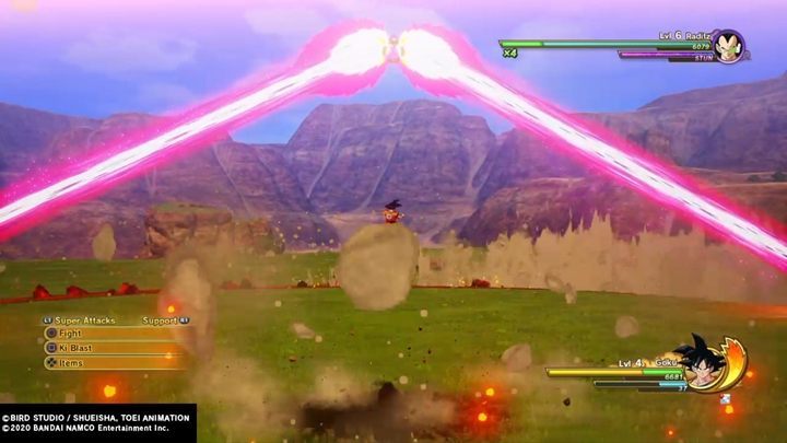 Der zweite Kampf findet ohne Piccolo statt - dies erhöht den Schwierigkeitsgrad - Episode 2 | Angriff der Saiyajins DBZ Kakarot Walkthrough - Angriff der Saiyajins - Dragon Ball Z Kakarot Guide