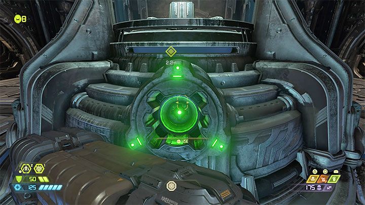 Sie können Sentinel-Batterien in die verfügbaren Slots in der Festung des Schicksals legen - Doom Eternal: Missionsherausforderungen - wie kann ich sie freischalten? - Kampagne - Doom Eternal Guide