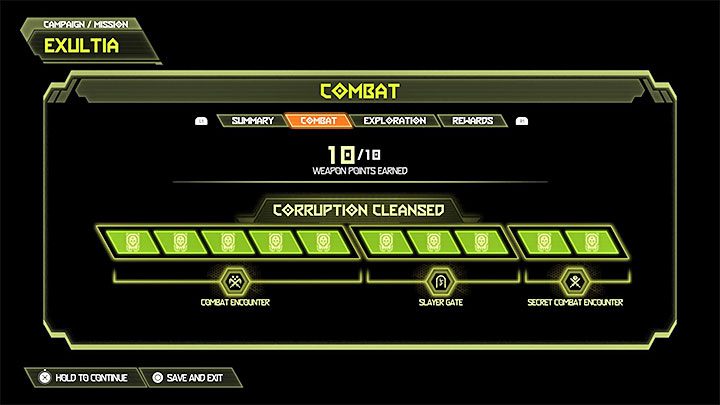 Das Demonic Corruption Meter hat immer insgesamt 10 Symbole - Doom Eternal: Demonic Corruption Meter - was ist das - Charakterentwicklung - Doom Eternal Guide