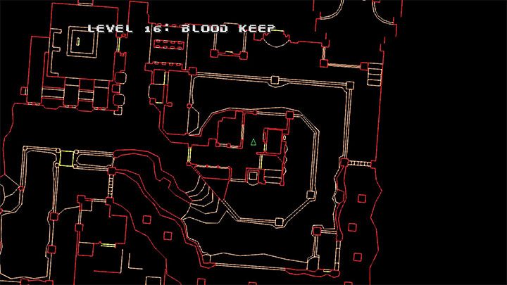 Die erste Berührung des Touchpads zeigt eine Karte des Gebiets mit sichtbaren Texturen an. Wenn Sie jedoch das Bedienfeld erneut berühren, gibt es eine alternative Version der Karte in Form eines Rasters - Doom Eternal: Doom 64 - Tipps zum Überleben - Doom 64 - Doom Eternal Guide