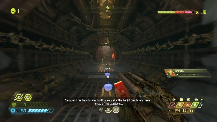 Während der Mission erreichen Sie einen engen Korridor - Doom Eternal: Taras Nabad Geheimnisse Karten und Ort - Sammlerstücke und Geheimnisse - Doom Eternal Guide