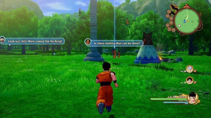 Um diese Mission zu starten, musst du in das Heilige Land Korin gehen - Good Ol Goku | Nebenmission im DBZ Kakarot - Majin Buu Reborn - Dragon Ball Z Kakarot Guide