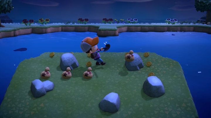 Schlagen Sie mit einer Schaufel auf die Felsen. Das ist es wert! - Animal Crossing: Crafting - Grundlagen - Animal Crossing New Horizons Guide