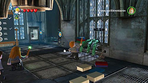 Nähere dich den Reben und benutze den LM-Zauber, um sie abzubiegen. Aktiviere dann den Kettenmechanismus - Harry Potter Jahre 5-7: Expecto Patronum-Komplettlösung - Jahr 5 - LEGO Harry Potter Jahre 5-7 Leitfaden