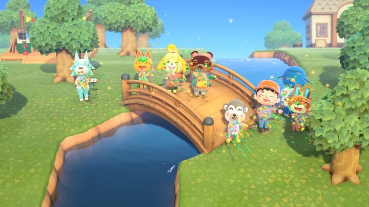 ... aber mit der Zeit werden Sie Brücken über die Flüsse bauen. - Animal Crossing: River - wie überqueren? - Spielmechanik - Animal Crossing New Horizons Guide