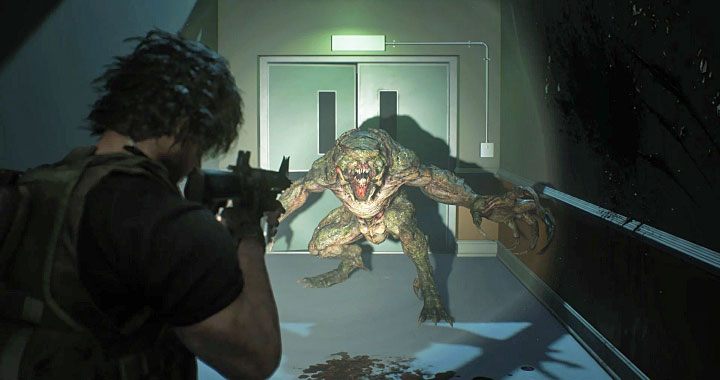 Nein, während der RE3-Kampagne können Sie auch auf andere mächtige mutierte Kreaturen treffen (e - Resident Evil 3 Guide)