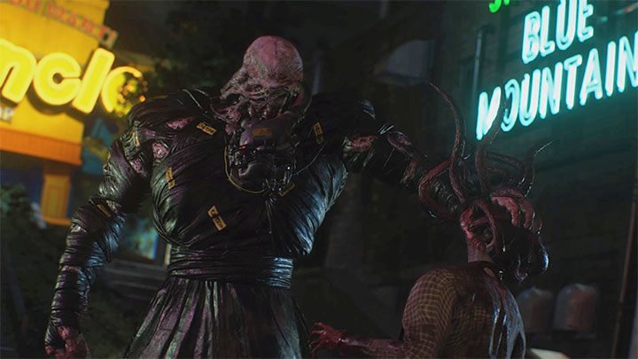 Nemesis kann normale Zombies infizieren - diese Feinde haben Parasiten auf dem Kopf - Resident Evil 3: Nemesis - der Hauptboss, Feind - Grundlagen - Resident Evil 3 Guide
