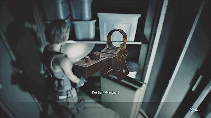 Während Sie im Spiel Fortschritte machen, können Sie einige Waffen-Upgrades finden - einige davon erhöhen die Genauigkeit und verringern den Rückstoß der Waffe - Resident Evil 3: Kopfschüsse und Zombies - wie können Sie sie treffen? - FAQ - Resident Evil 3 Guide