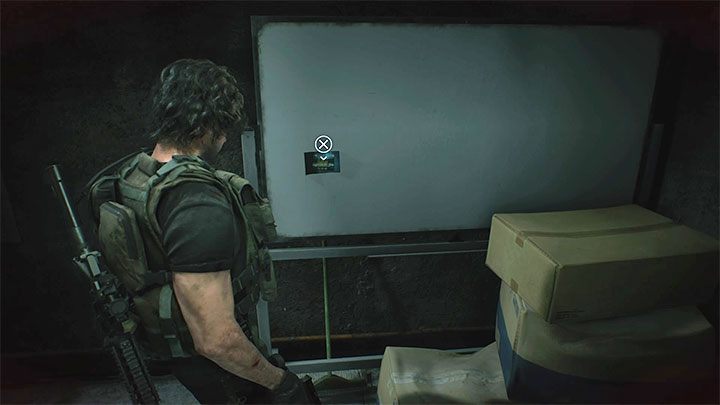 Das Foto mit der zum Öffnen des Schranks erforderlichen Kombination hängt an der Wand im Sicherheitsraum - Resident Evil 3: Geheimnisse der Polizeistation, Sammlerstücke - Sammlerstücke und Geheimnisse - Resident Evil 3 Guide