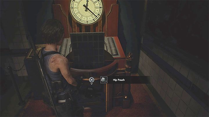 Kehren Sie zur Uhr zurück und setzen Sie den grünen Edelstein in den Mechanismus ein - Resident Evil 3: Clock Tower Commemoration Puzzle - Puzzle Solutions - Resident Evil 3 Guide