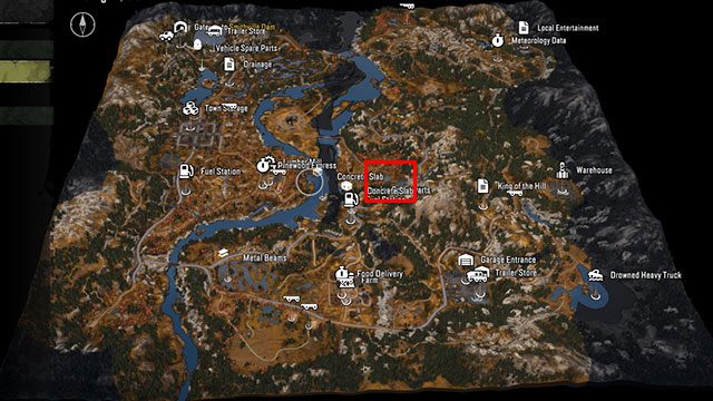 5 - SnowRunner: Black River Karte von versteckten Teilen, Fahrzeugen - Karten - SnowRunner Guide