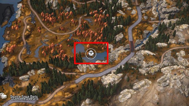 Kompatibel mit - SnowRunner: Black River Karte von versteckten Teilen, Fahrzeugen - Karten - SnowRunner Guide