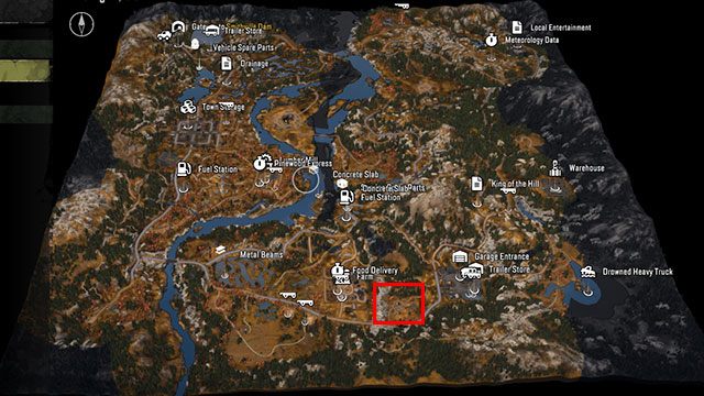 6 - SnowRunner: Black River Karte von versteckten Teilen, Fahrzeugen - Karten - SnowRunner Guide