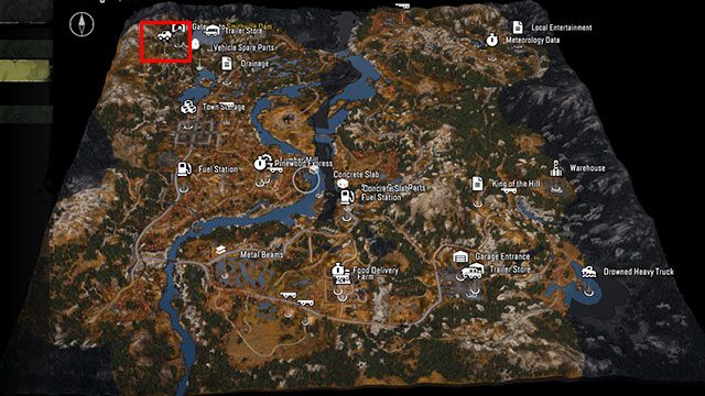 9 - SnowRunner: Black River Karte von versteckten Teilen, Fahrzeugen - Karten - SnowRunner Guide