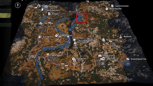 11 - SnowRunner: Black River Karte von versteckten Teilen, Fahrzeugen - Karten - SnowRunner Guide