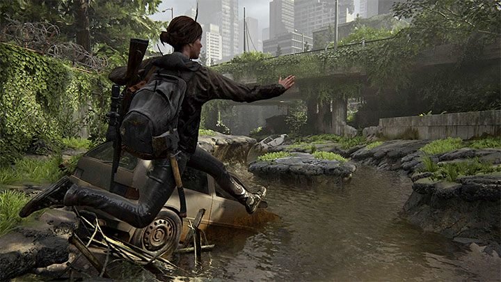 Ja, eine der Neuheiten in The Last of Us 2 ist das Hinzufügen einer speziellen Schaltfläche zum Springen - dies ist die X-Schaltfläche - The Last of Us 2 Guide