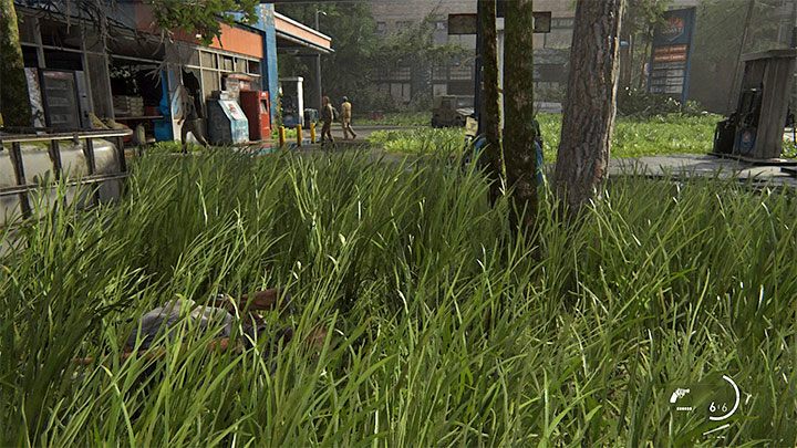 Ab Seattle können Sie auf Grasflächen stoßen, die voller hohes Gras und Büsche sind - The Last of Us 2: Beste Starttipps - Grundlagen - The Last of Us 2 Guide