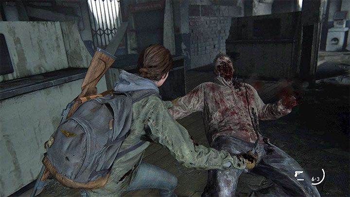 Ellie hat eine Switchblade - eine kleine Waffe, die hauptsächlich für Stealth-Kills verwendet wird - The Last of Us 2: Waffen, Gadgets - Liste - Grundlagen - The Last of Us 2 Guide