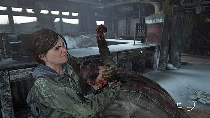 Sie können gewöhnliche Infizierte auf alle möglichen Arten loswerden - The Last of Us 2: Gewöhnliche Anleitung für Infizierte, wie man tötet? - Feinde - Der Letzte von uns 2 Leitfaden