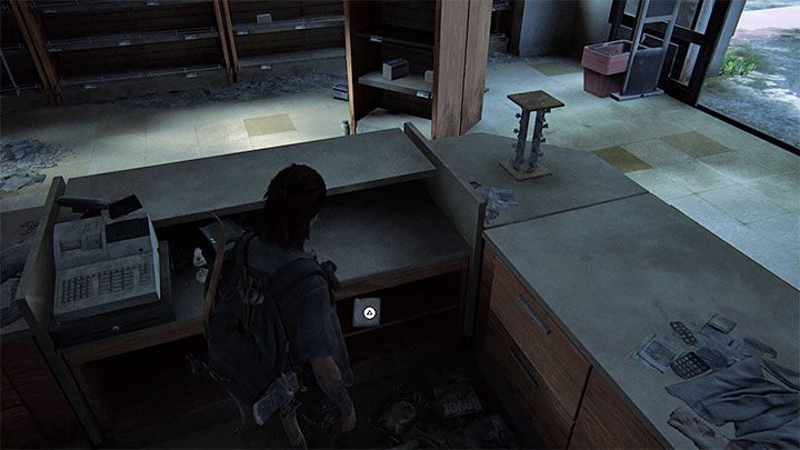 Im ersten Teil der Apotheke finden Sie eine Notiz mit einer sicheren Kombination - The Last of Us 2: Sichere Kombinationen - Seattle, Tag 2 Ellie - Safes - The Last of Us 2 Guide