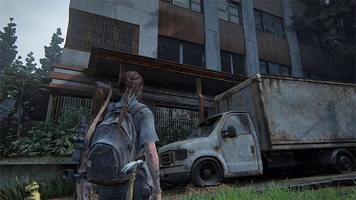 Der Safe befindet sich in einem Wohngebäude, das sich im frühen Teil der Phase befindet - The Last of Us 2: Sichere Kombinationen - Seattle, Tag 2 Ellie - Safes - The Last of Us 2 Guide