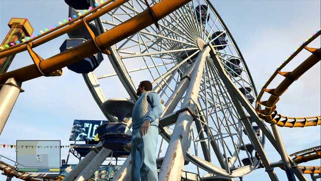 Riesenrad ist die Hauptattraktion am Strand - GTA 5: Los Santos, interessanteste Orte - Die interessantesten Orte - GTA 5 Guide