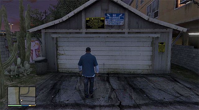 Die Garage rechts - GTA 5: Rücknahme - Mission Walkthrough - Hauptmissionen - GTA 5 Guide