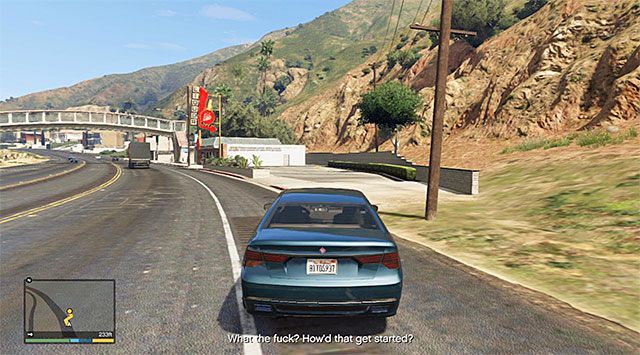 Der Ort, an dem das Fahrzeug angehalten werden kann - GTA 5: By the Book - Mission Walkthrough - Hauptmissionen - GTA 5 Guide