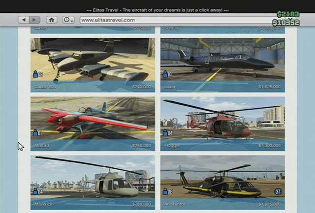 Ein Flugzeuggeschäft - Online-Shops - Grundlagen - GTA 5 Guide