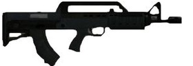Das Bullpup-Gewehr eignet sich perfekt für Serienschüsse, obwohl es standardmäßig vollautomatisch ist - Waffen - Grundlagen - GTA 5-Anleitung