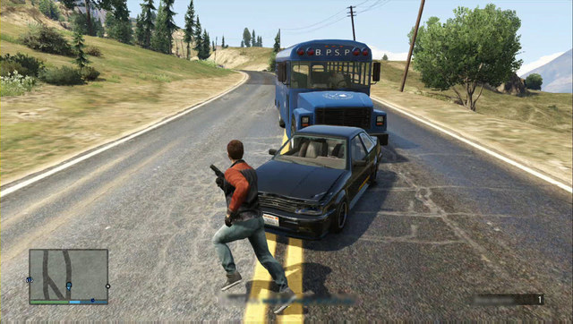 Nachdem der Fahrer bemerkt hat, was los ist, beginnt er zu fliehen - töte ihn - Überfall 2: Gefängnispause - Überfälle (DLC) - GTA 5-Leitfaden