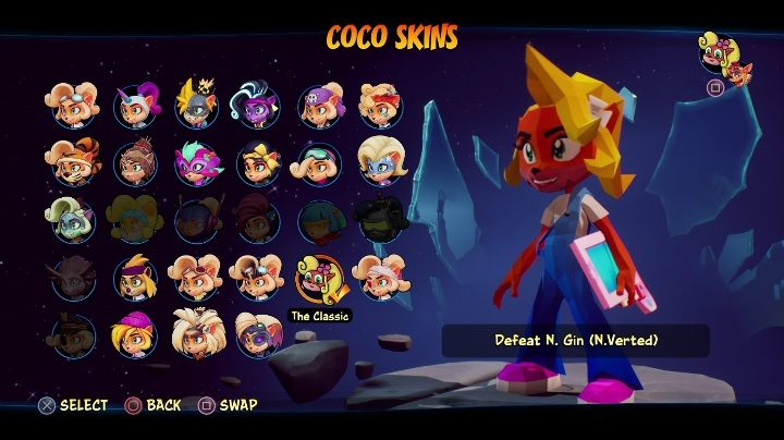 So entsperren Sie: schlagen Sie N - Crash 4: Coco Skins - Liste, wie entsperren Sie? - Heroes Skins - Crash 4 Guide, Komplettlösung