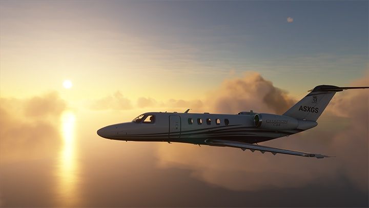 Ein leichter Businessjet - Microsoft Flight Simulator: Flugzeugliste - Grundlagen - Microsoft Flight Simulator 2020-Handbuch